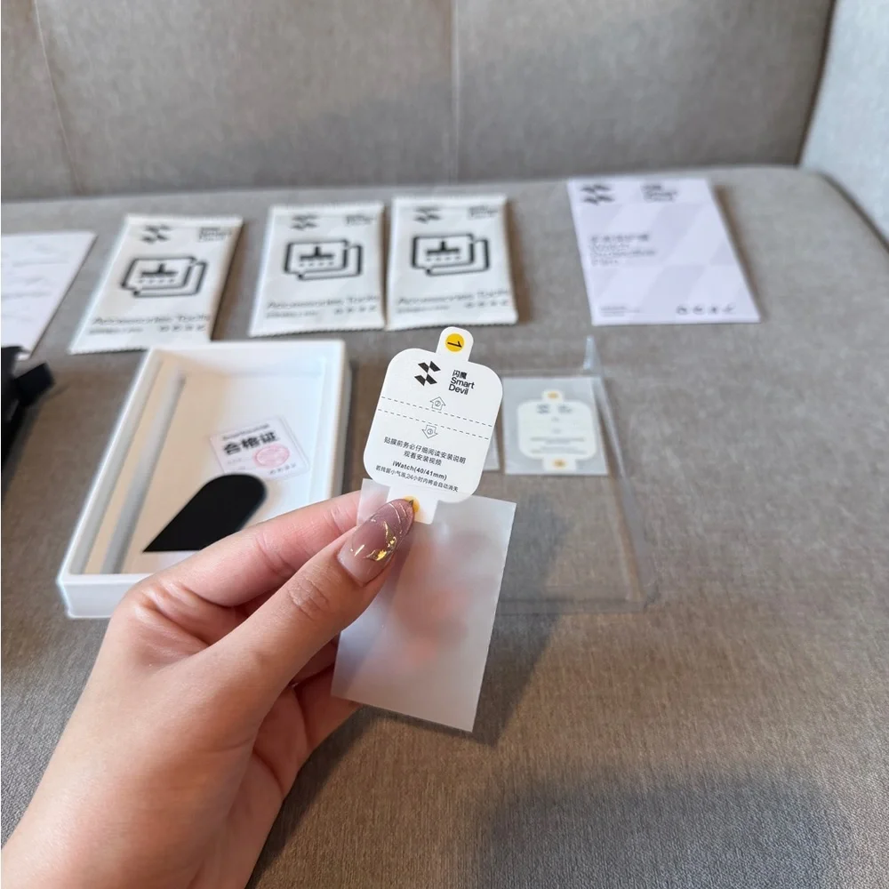 3 Pieces Invisible Screen Protector for Apple Watch 41mm (New)